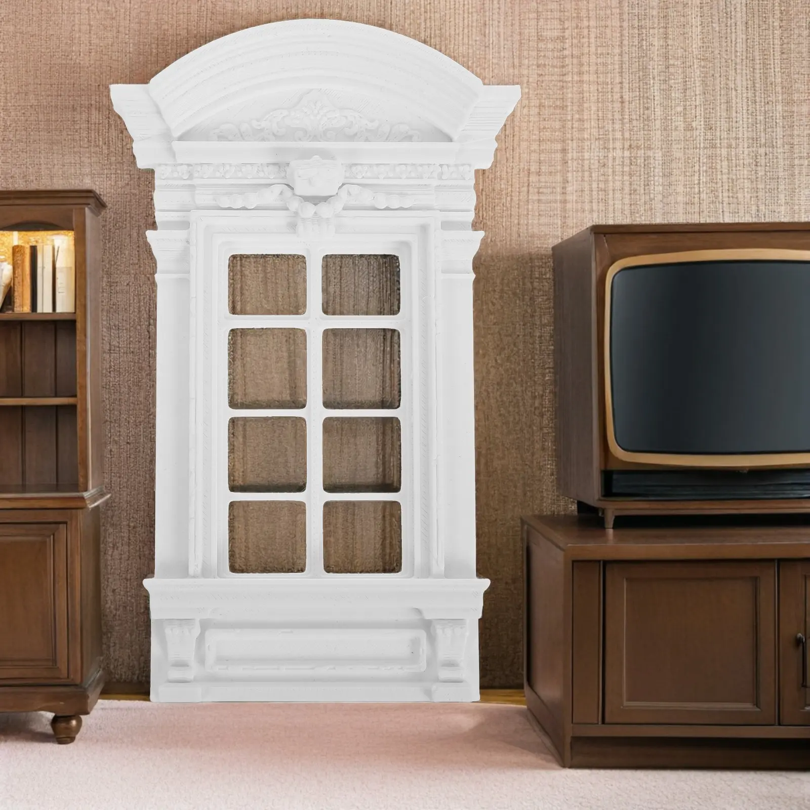 Handmade Mini Window Frame for Dollhouse Construction Elegant European Style DIY Craft Supplies Resistant to Deformation and
Handmade Mini Window Frame for Dollhouse Construction Elegant European Style DIY Craft Supplies Resistant to Deformation and