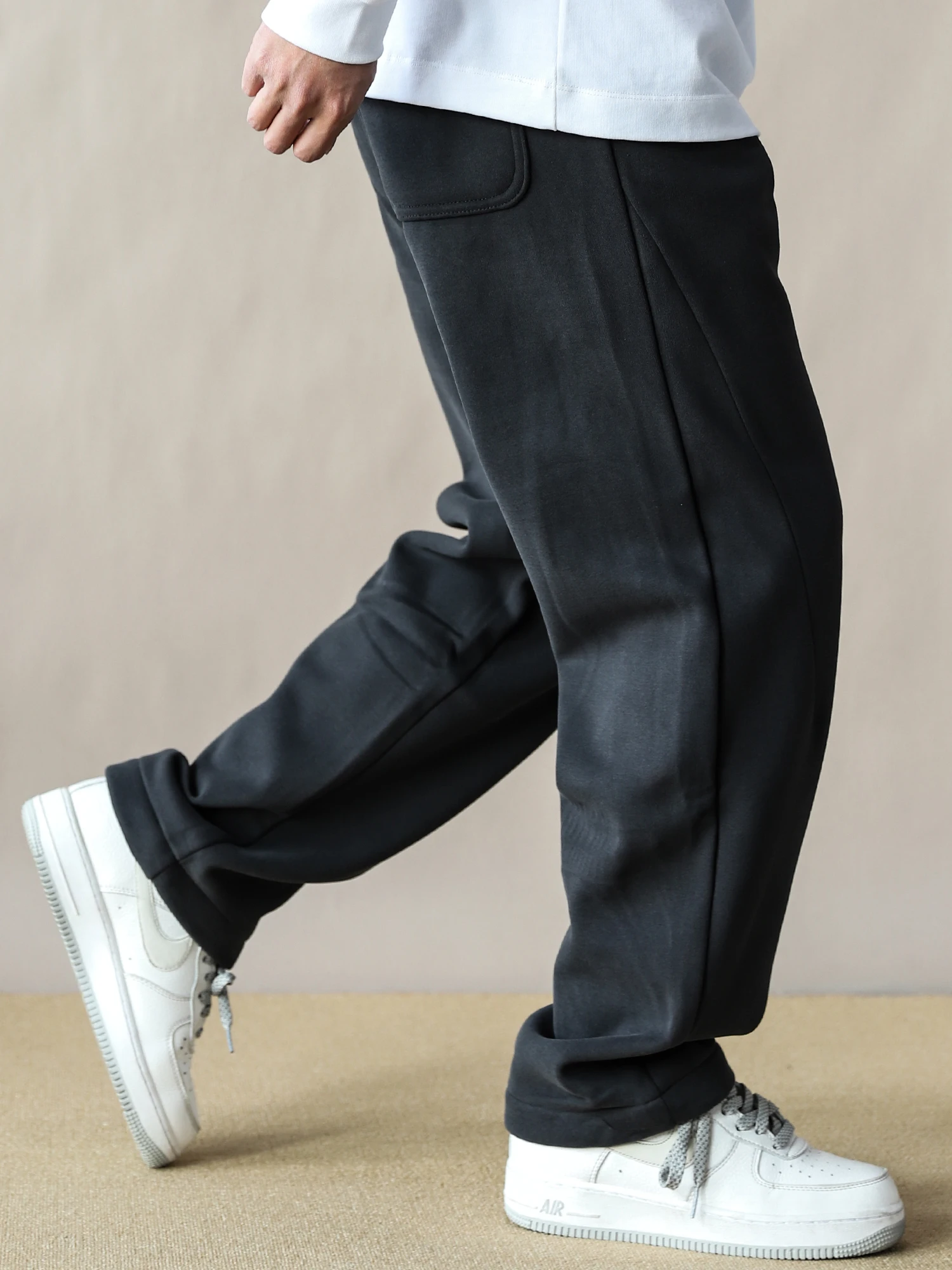 Thiened Fce Sports Commuter Sle Men's Loose Casual Long Pants Straight Leg Pants Deep ey Wide Leg Pants Cotton Polye...
Thiened Fce Sports Commuter Sle Men's Loose Casual Long Pants Straight Leg Pants Deep ey Wide Leg Pants Cotton Polye...