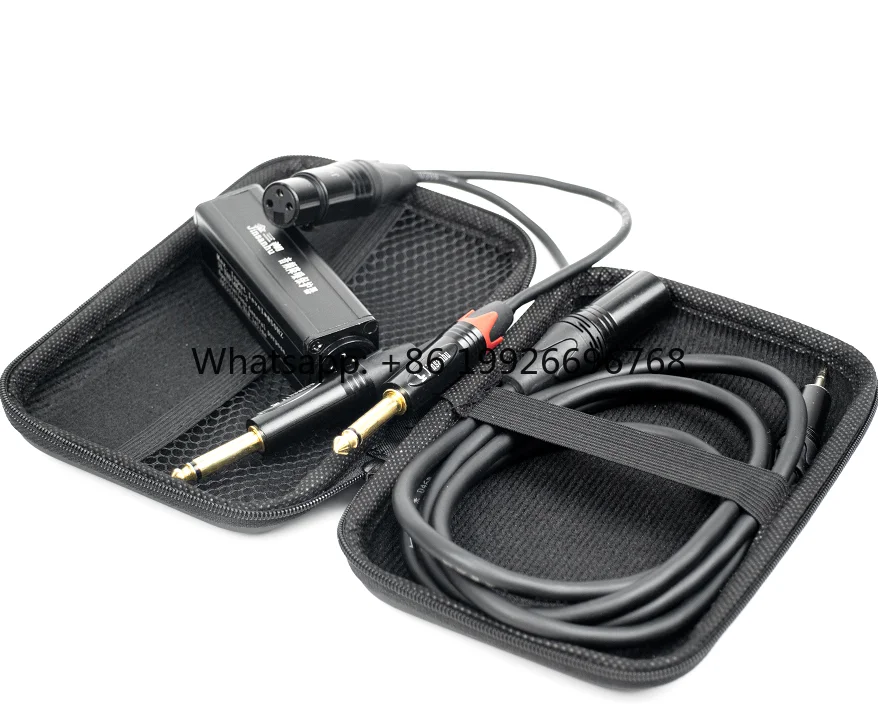 ODM Premium Number1 Soundisolator Speaker Sound Card Current Noise Filtering Protecting Audio 3.5mm--2 XLR/6.35mm Cable
ODM Premium Number1 Soundisolator Speaker Sound Card Current Noise Filtering Protecting Audio 3.5mm--2 XLR/6.35mm Cable