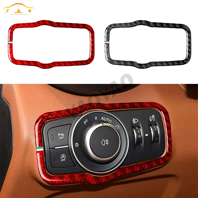 Car Sticker For Alfa Romeo Giulia 2017-2019 Carbon Fiber Headlight Switch Panel Decorate Cover Trim Interior Accessories
Car Sticker For Alfa Romeo Giulia 2017-2019 Carbon Fiber Headlight Switch Panel Decorate Cover Trim Interior Accessories