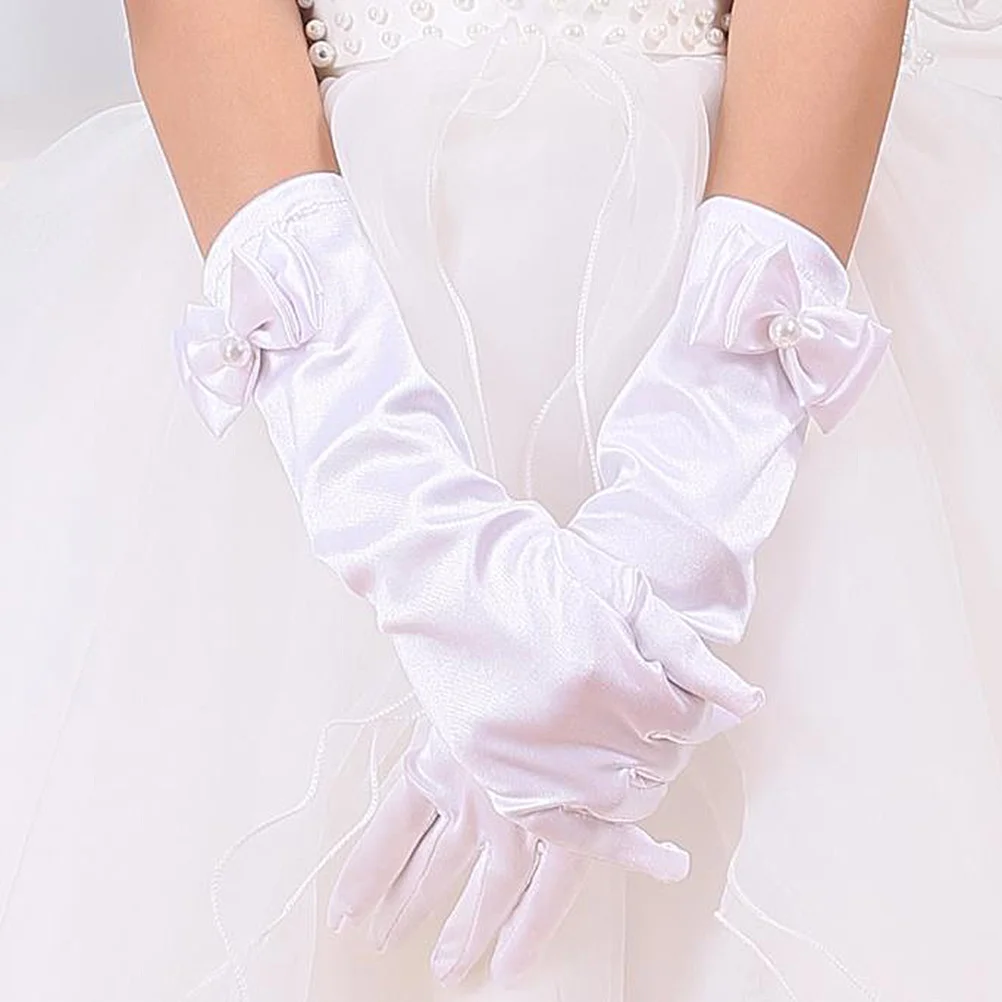 1Set Long Satin Gloves for 3 Colors White Pink Light Blue Bowknot Party Dress Gloves Dance Performance
1Set Long Satin Gloves for 3 Colors White Pink Light Blue Bowknot Party Dress Gloves Dance Performance