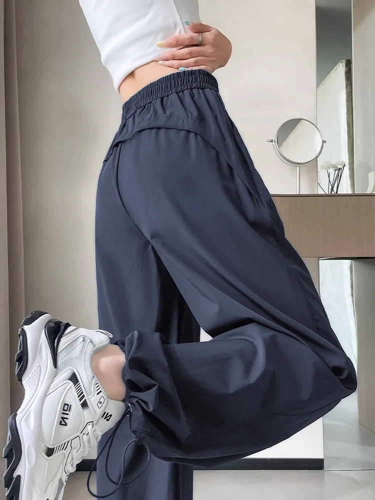 Ice Silk Qui Dry Sport Pants Women's Summer New Loose Straight Leg Drapey Sun Protection Cool Pants k Blue Workwear Trou...
Ice Silk Qui Dry Sport Pants Women's Summer New Loose Straight Leg Drapey Sun Protection Cool Pants k Blue Workwear Trou...