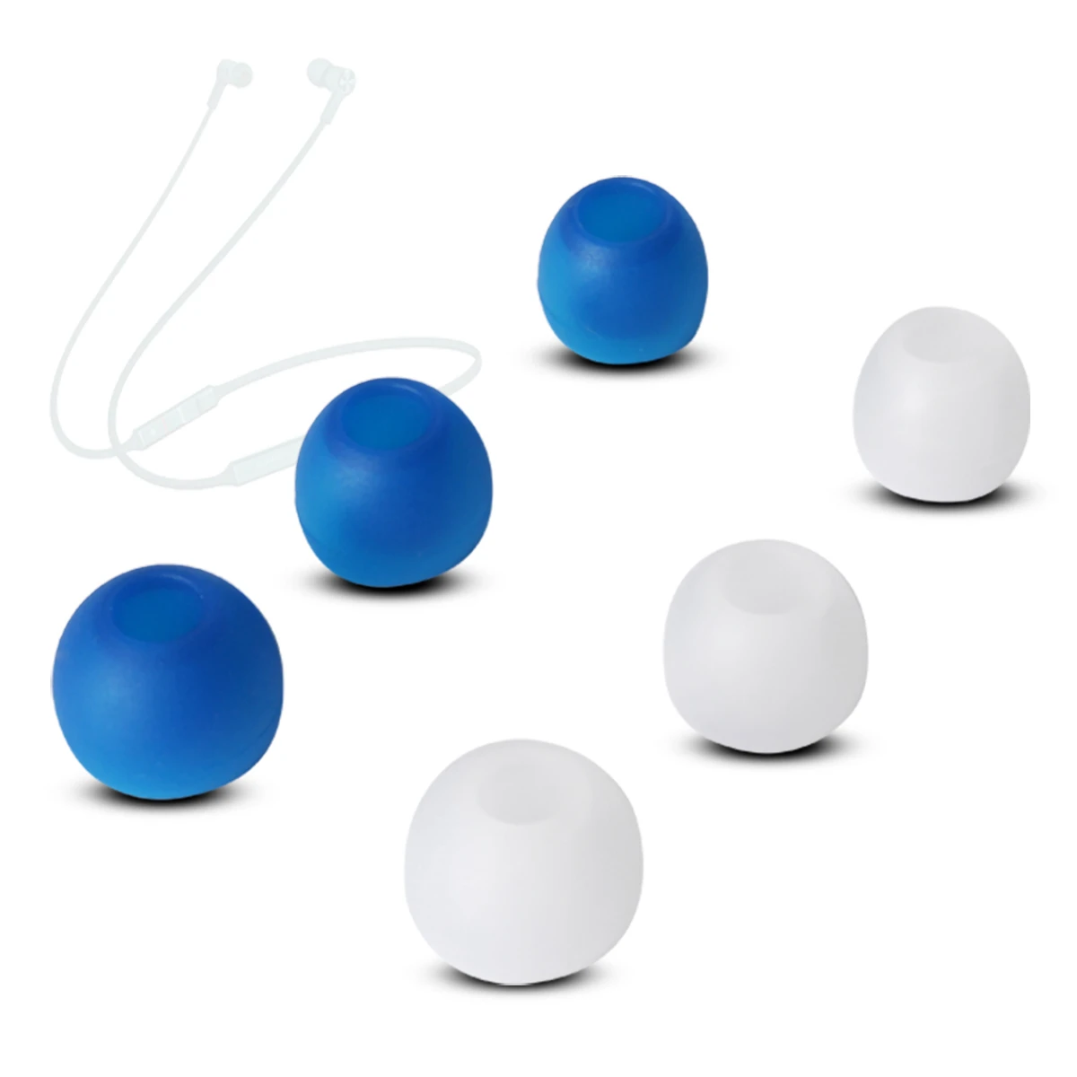 6Pcs Silicone Ear Tips for HUAWEI Freelace Earphone Eartips CM70-C neck-mounted headphones Tips
6Pcs Silicone Ear Tips for HUAWEI Freelace Earphone Eartips CM70-C neck-mounted headphones Tips