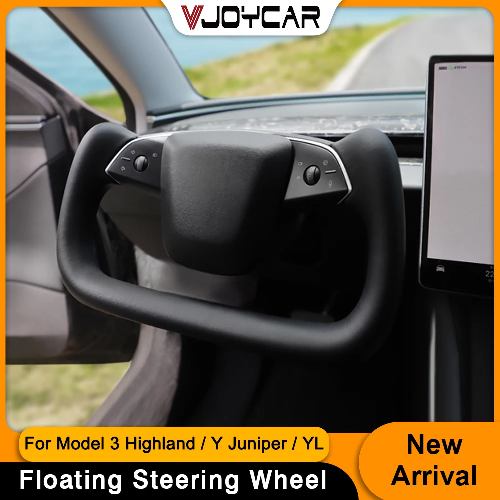 Vjoycar Floating Yoke Steering Wheel Model 3 Highland For Tesla New Y Juniper YL Customization Heating Racing Handle Nappa Craft
Vjoycar Floating Yoke Steering Wheel Model 3 Highland For Tesla New Y Juniper YL Customization Heating Racing Handle Nappa Craft