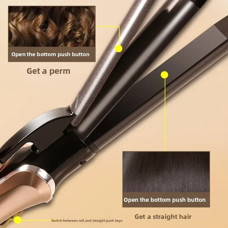 High quality LCD Digital Display Tourmaline Household Curling Iron Temperature Control Electric Hair Iron Curling Iron Pear Fl
High quality LCD Digital Display Tourmaline Household Curling Iron Temperature Control Electric Hair Iron Curling Iron Pear Fl