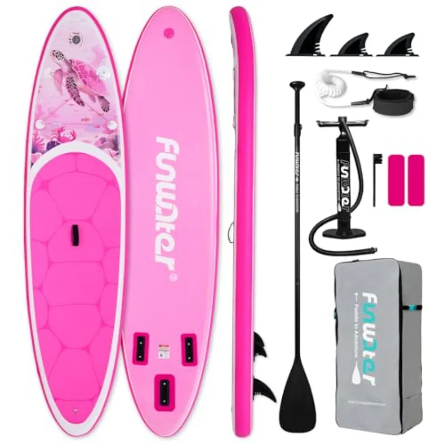 Stand Up Paddle Board Ultra-Light Inflatable Paddleboard with SUP Accessories for Adults and Youth of All Skill Levels
Stand Up Paddle Board Ultra-Light Inflatable Paddleboard with SUP Accessories for Adults and Youth of All Skill Levels