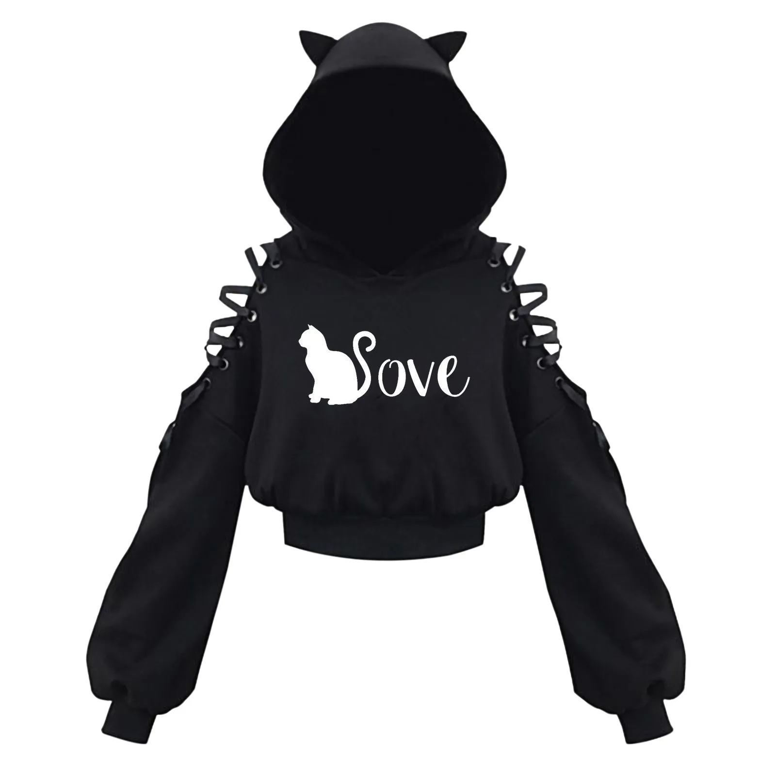 Y2k Cat Ear Hoodie Women Fashion Off Shoulder Cat Printed Crop Top Sweatshirt Gothic Sexy Chic Streetwear Spring Autumn Jactet
Y2k Cat Ear Hoodie Women Fashion Off Shoulder Cat Printed Crop Top Sweatshirt Gothic Sexy Chic Streetwear Spring Autumn Jactet