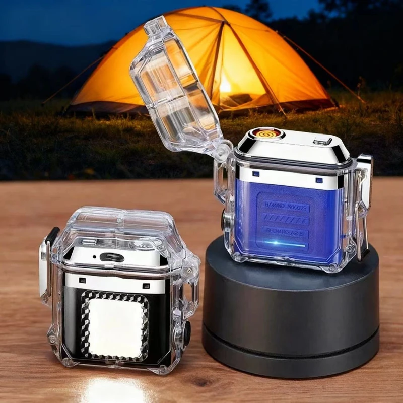 Наружная водонепроницаемая вольфрамовая проволока, зажигалка типа C, зарядная зажигалка, прозрачное освещение COB, портативная USB-зажигалка, электрическая зажигалка
Наружная водонепроницаемая вольфрамовая проволока, зажигалка типа C, зарядная зажигалка, прозрачное освещение COB, портативная USB-зажигалка, электрическая зажигалка