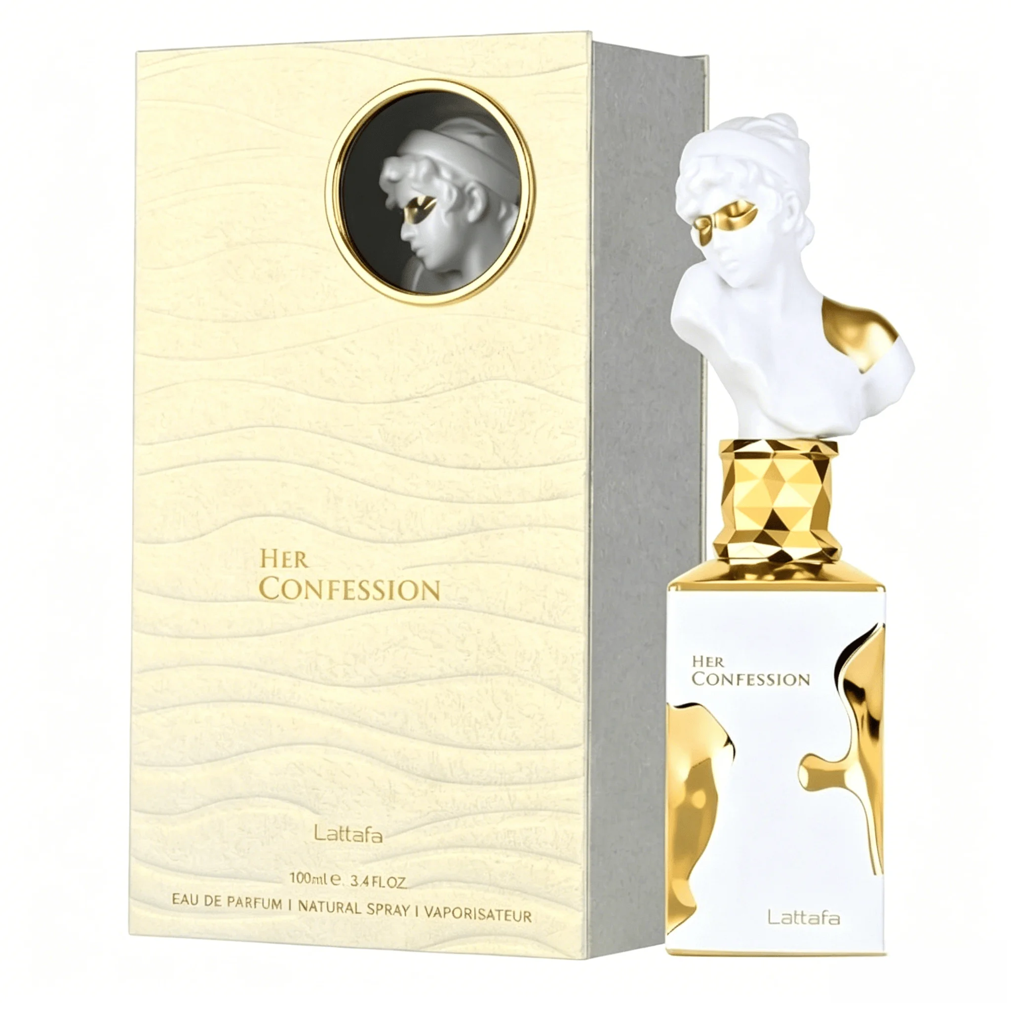 Lattafa Her Confession - Vanilla, Floral, Amber, Musk - Eau De Parfum Long-Lasting Fragrance For Women, 3.40 Ounce / 100 Ml, Suitable As Christmas Gifts, New Year's Gifts, Birthday Gifts, And For Dates, Business Occasions, And Everyday Use
Lattafa Her Confession - Vanilla, Floral, Amber, Musk - Eau De Parfum Long-Lasting Fragrance For Women, 3.40 Ounce / 100 Ml, Suitable As Christmas Gifts, New Year's Gifts, Birthday Gifts, And For Dates, Business Occasions, And Everyday Use