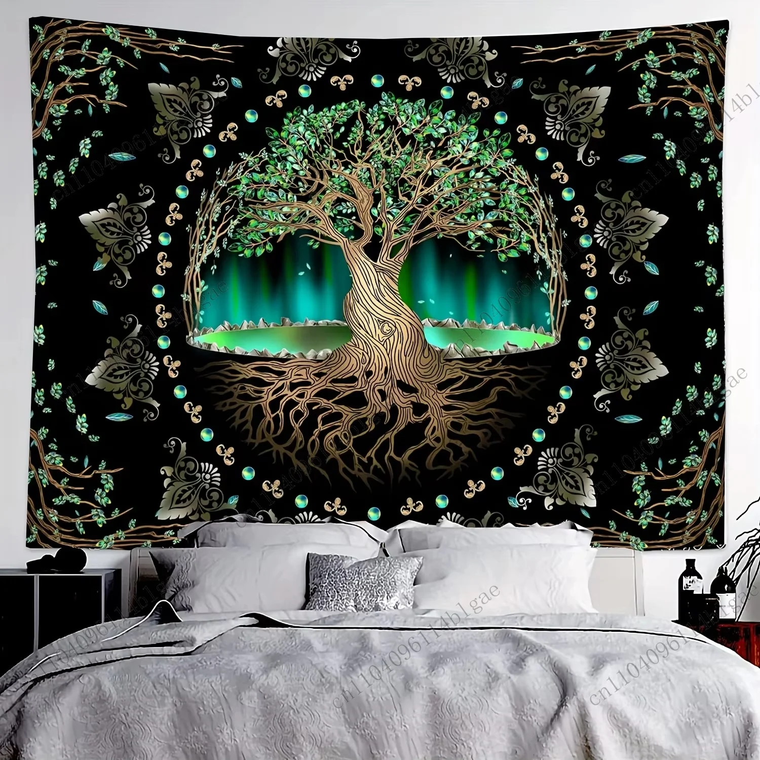 Mystical Tree of Life Wall Tapestry Bohemian Decorative Hanging Canvas for Bedroom Living Room Wall Art 
Mystical Tree of Life Wall Tapestry Bohemian Decorative Hanging Canvas for Bedroom Living Room Wall Art
