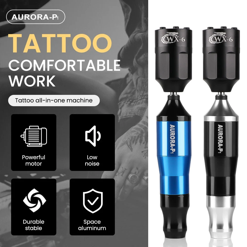 Professional Rotary Tattoo Pen DC Jack with 1300mAh Power Supply Suitable for Tattoo Artist Tattoo Machine Kit
Professional Rotary Tattoo Pen DC Jack with 1300mAh Power Supply Suitable for Tattoo Artist Tattoo Machine Kit