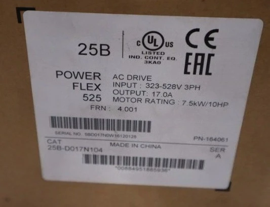 Brand new 25B-D017N104 power supply 525 AC frequency converter Fast delivery
Brand new 25B-D017N104 power supply 525 AC frequency converter Fast delivery