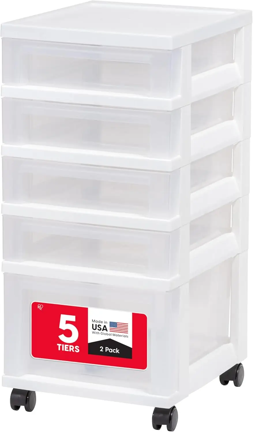 Plastic Drawer Storage Organizer Rolling Cart, with Wheels Casters, 5-Drawers, for Classroom Art Craft Supplies Dresser
Plastic Drawer Storage Organizer Rolling Cart, with Wheels Casters, 5-Drawers, for Classroom Art Craft Supplies Dresser