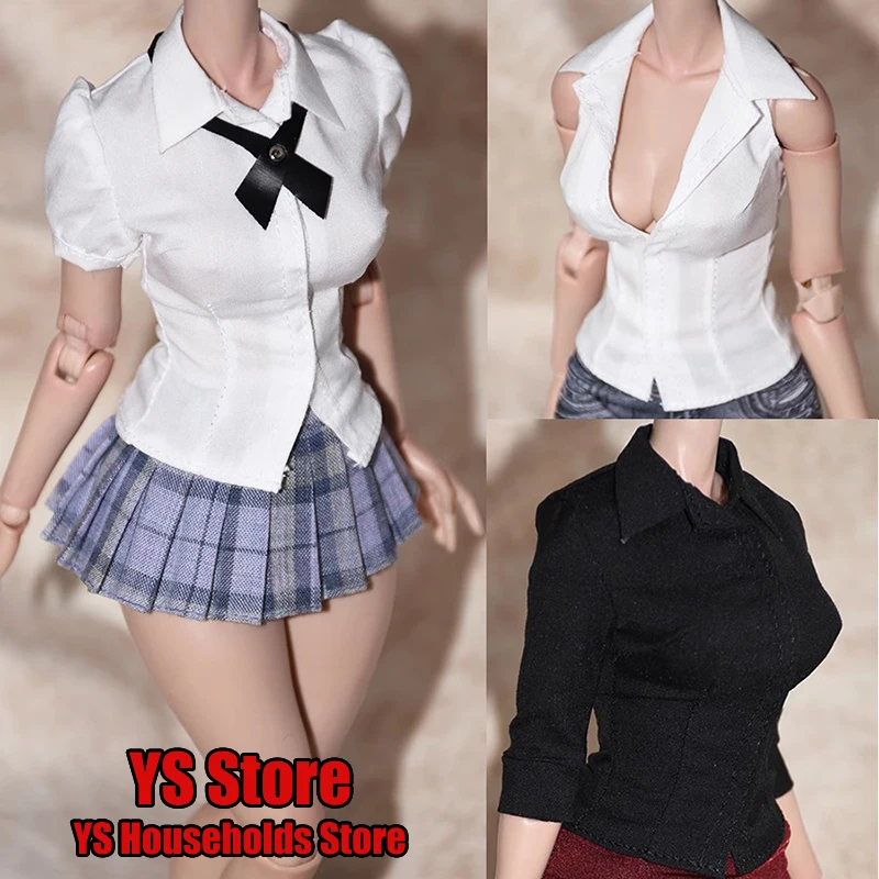 1/6 Scale Female Soldier Black White Shirt Plaid Jk Uniform Short Skirt Clothes Toys Accessory For 12" Action Figure Body
1/6 Scale Female Soldier Black White Shirt Plaid Jk Uniform Short Skirt Clothes Toys Accessory For 12" Action Figure Body
