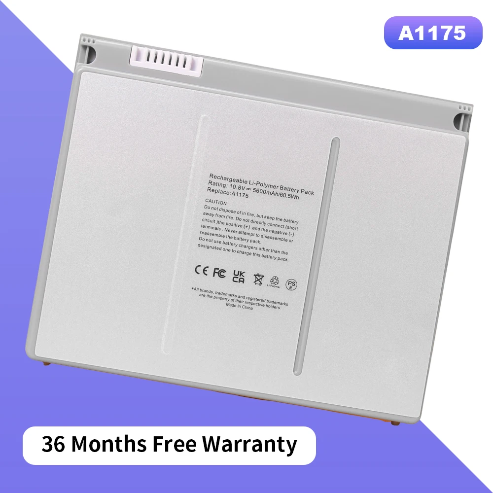 Аккумулятор A1175 для Apple MacBook Pro 15 дюймов A1150 A1211 A1226 A1260 MA463 MA464 MA600 MA601 MA609 MA610 36 месяцев Бесплатная гарантия
Аккумулятор A1175 для Apple MacBook Pro 15 дюймов A1150 A1211 A1226 A1260 MA463 MA464 MA600 MA601 MA609 MA610 36 месяцев Бесплатная гарантия