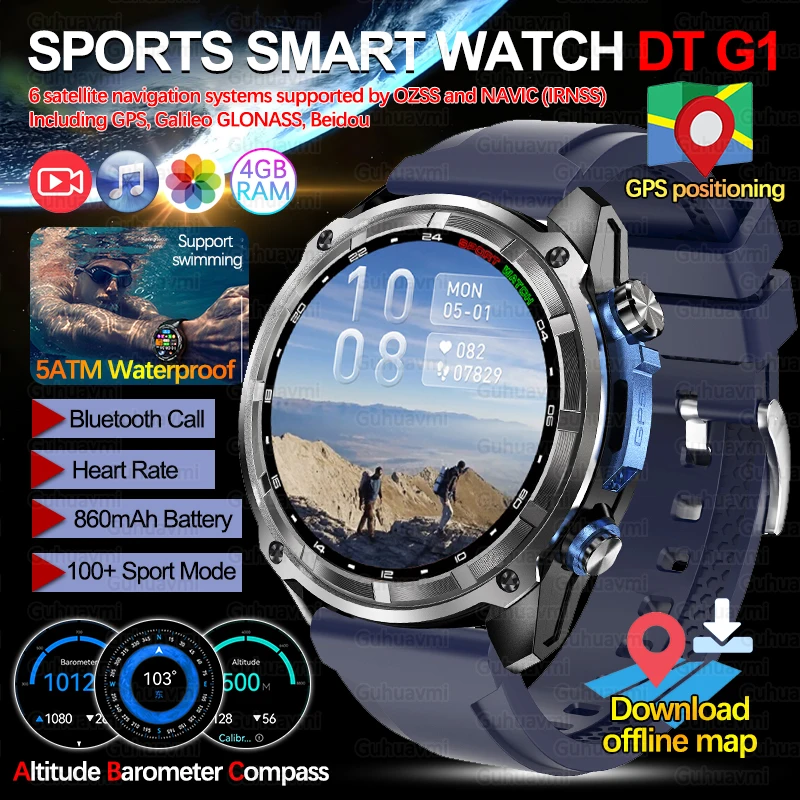 2025New Best Watch Men AMOLED Screen Precision GPS Position Smartwatch 4GB Memory Offline Map 5ATM Waterproof Sports Smart Watch
2025New Best Watch Men AMOLED Screen Precision GPS Position Smartwatch 4GB Memory Offline Map 5ATM Waterproof Sports Smart Watch