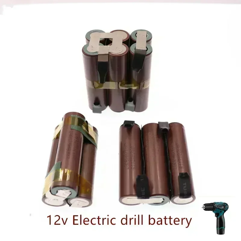 Custom 18650 Hg2 3000mAh Batteries - 10.8V/12.6V, 3S/3S2P, 20A - A Complete Set with Screwdriver, Solder & Solder Tape
Custom 18650 Hg2 3000mAh Batteries - 10.8V/12.6V, 3S/3S2P, 20A - A Complete Set with Screwdriver, Solder & Solder Tape