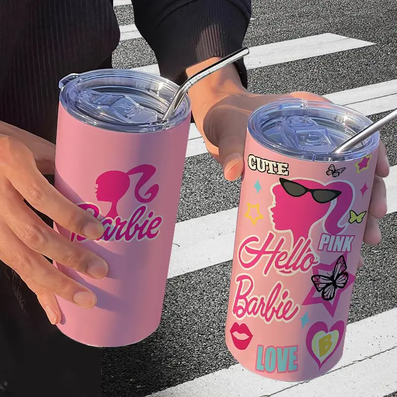 Термос из нержавеющей стали для Барби, с мультяшным принтом
Термос из нержавеющей стали для Барби, с мультяшным принтом