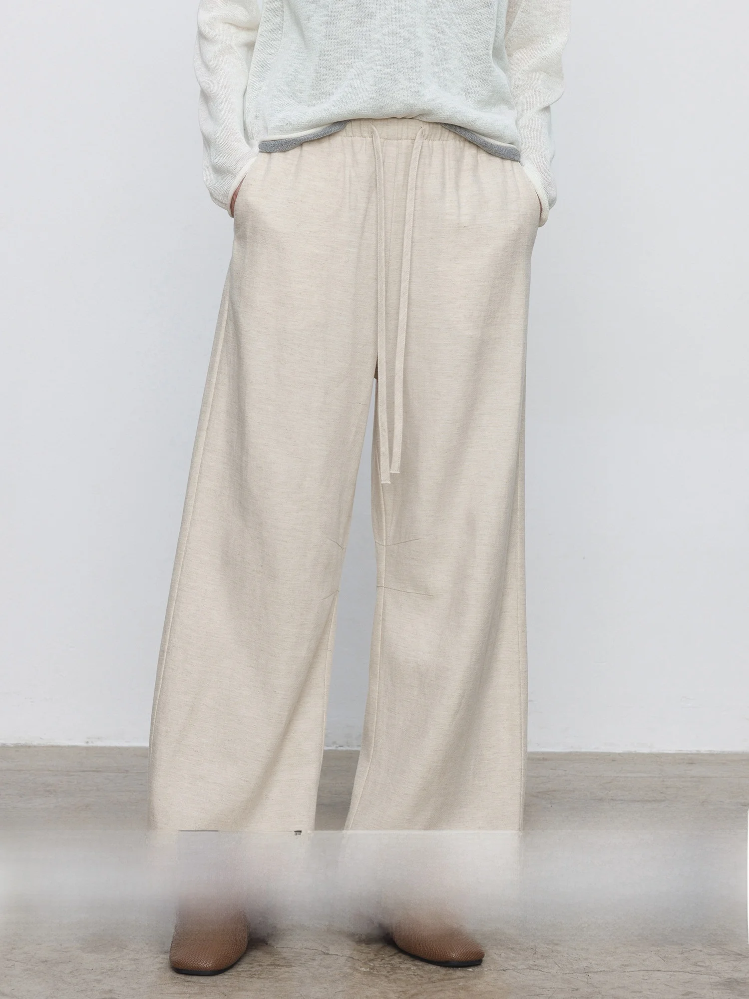 Loose Straight Leg Pants Women's Hanflax Casual Lazy Leisure Trousers Spring Summer New Style Comfortable Natural Waist Cotto...
Loose Straight Leg Pants Women's Hanflax Casual Lazy Leisure Trousers Spring Summer New Style Comfortable Natural Waist Cotto...