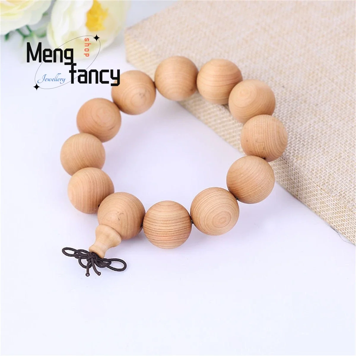 Natural Taihang Old Material Cypress Wood Beads Bracelet Simple Personality Luxury Men Women Jewelry Charm Fashion Holiday Gift
Natural Taihang Old Material Cypress Wood Beads Bracelet Simple Personality Luxury Men Women Jewelry Charm Fashion Holiday Gift