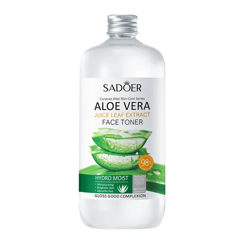 SADOER Aloe Vera Extract Toner 500ml Hydrating Moisturizing Facial Skin Care Shrink Pores Refreshing Aloe Vera Skin Lotion
SADOER Aloe Vera Extract Toner 500ml Hydrating Moisturizing Facial Skin Care Shrink Pores Refreshing Aloe Vera Skin Lotion