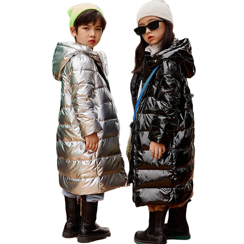 New Winter Children's Down Jacket Medium Length Boys' and Girls' Coat Solid Color Bright Face Hooded Waterproof Warm Coat
New Winter Children's Down Jacket Medium Length Boys' and Girls' Coat Solid Color Bright Face Hooded Waterproof Warm Coat