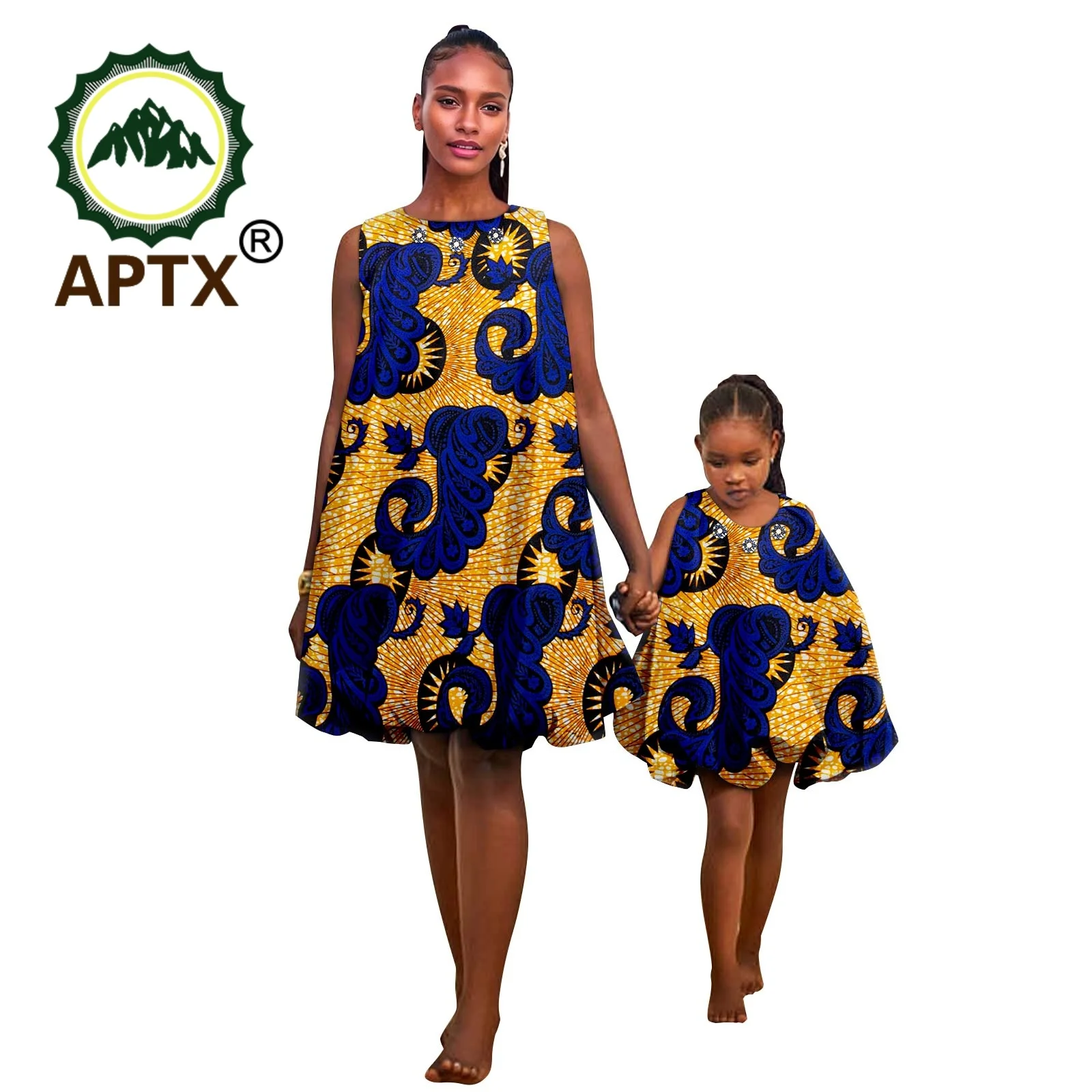 African Dashiki Family Matching Clothes Mom and Daughter Outfit Ankara Print Women O-Neck Patchwork Dress 25F006
African Dashiki Family Matching Clothes Mom and Daughter Outfit Ankara Print Women O-Neck Patchwork Dress 25F006