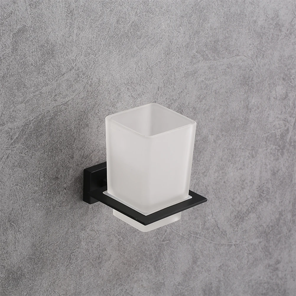 Toothbrush Cup Zinc Alloy Solid Base Non-Slip Damp Resistant For Bathroom Kitchen Black Square Cup Toothpaste Holder Bathroom
Toothbrush Cup Zinc Alloy Solid Base Non-Slip Damp Resistant For Bathroom Kitchen Black Square Cup Toothpaste Holder Bathroom