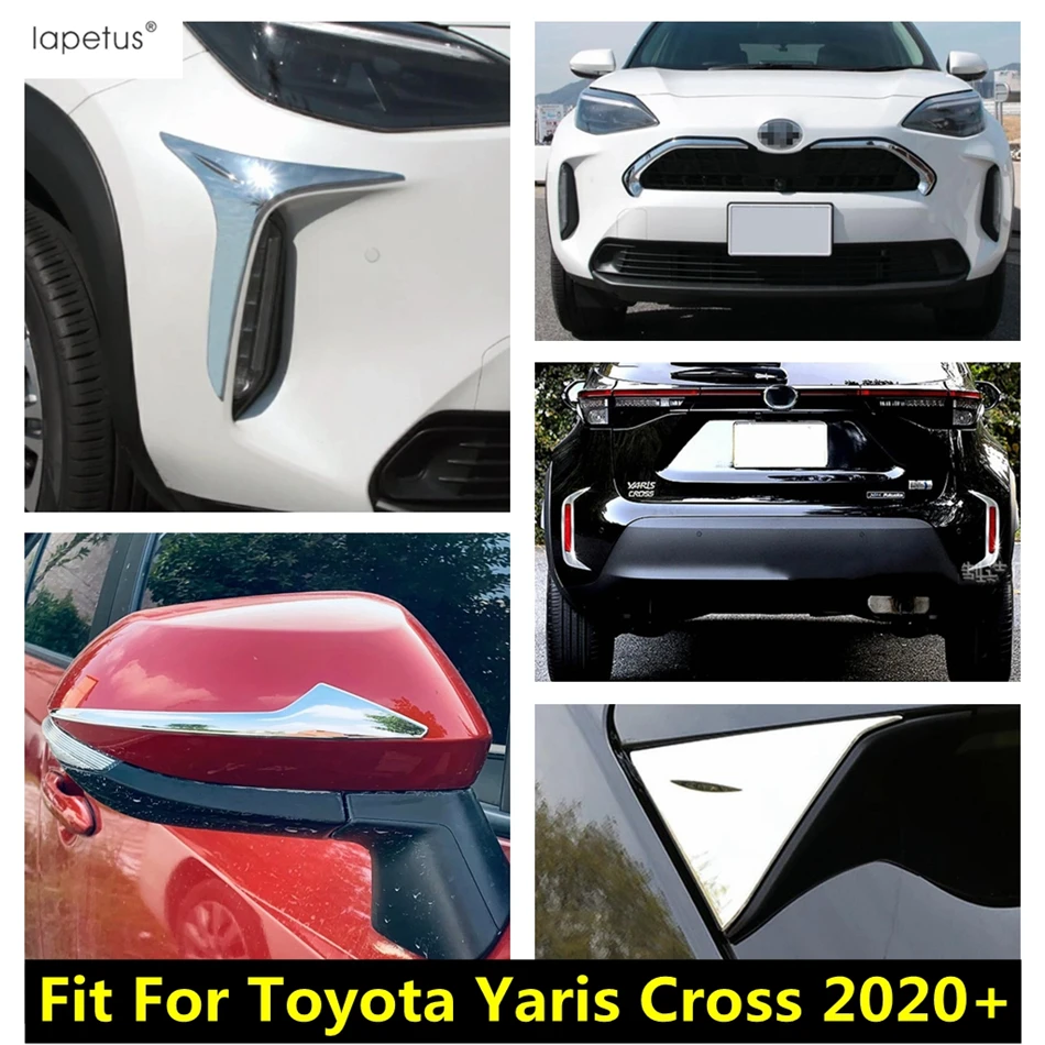 Front Fog Light / Rear Window Sequin / Rearview Mirror Cap Cover Trim For Toyota Yaris Cross 2020 - 2023 ABS Chrome Accessories
Front Fog Light / Rear Window Sequin / Rearview Mirror Cap Cover Trim For Toyota Yaris Cross 2020 - 2023 ABS Chrome Accessories