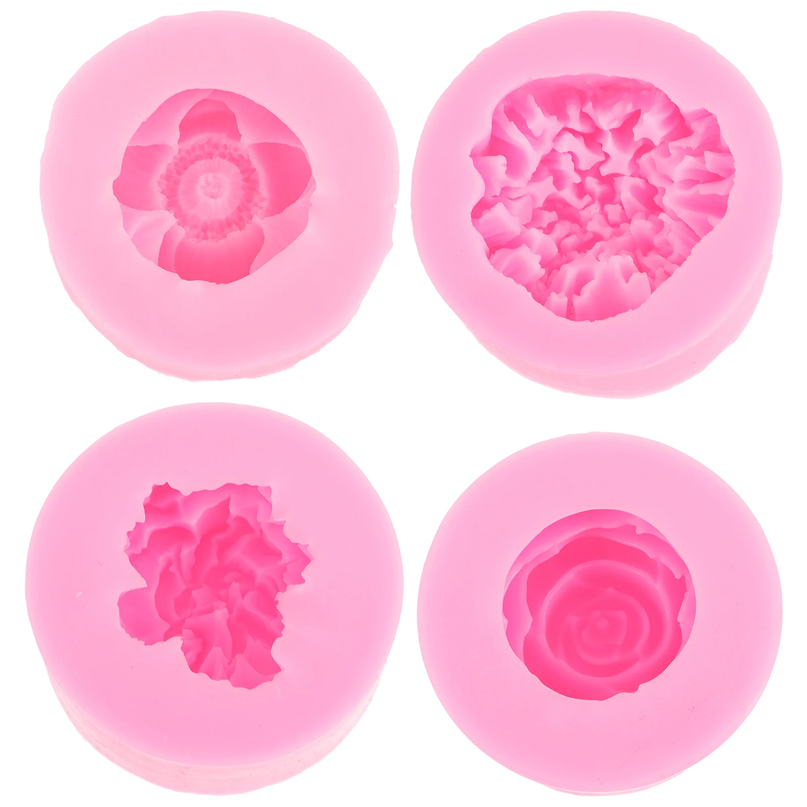 4pcs Silicone Flower Casting Diy Washable Decorative Floral Epoxy Craft Chocolate Mold For Home Decoration Easy
4pcs Silicone Flower Casting Diy Washable Decorative Floral Epoxy Craft Chocolate Mold For Home Decoration Easy