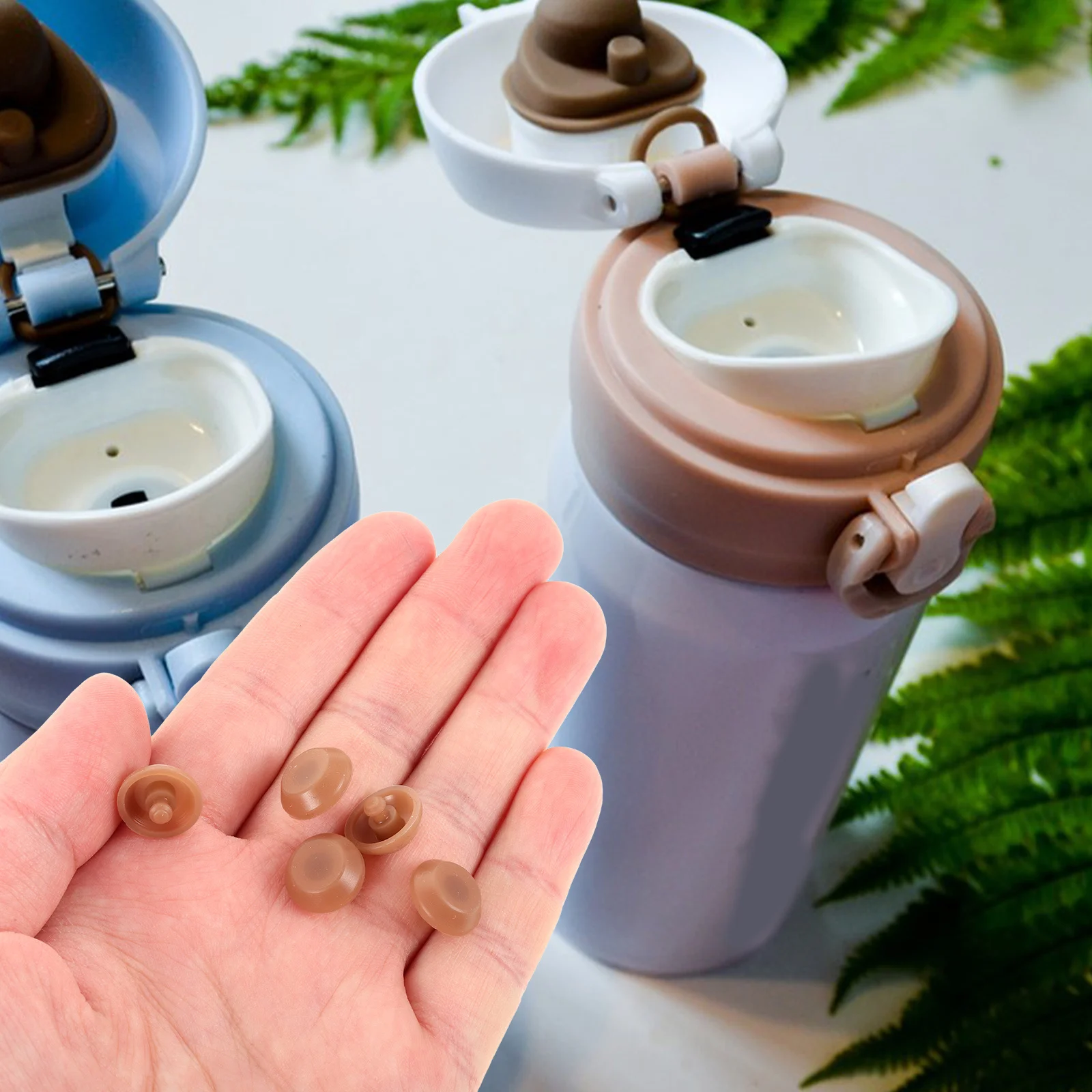 10Pcs Easy Install Silicone Stoppers for Insulated Water Bottles Leakproof Replacement Spill-Proof Seals Spill Stoppers
10Pcs Easy Install Silicone Stoppers for Insulated Water Bottles Leakproof Replacement Spill-Proof Seals Spill Stoppers