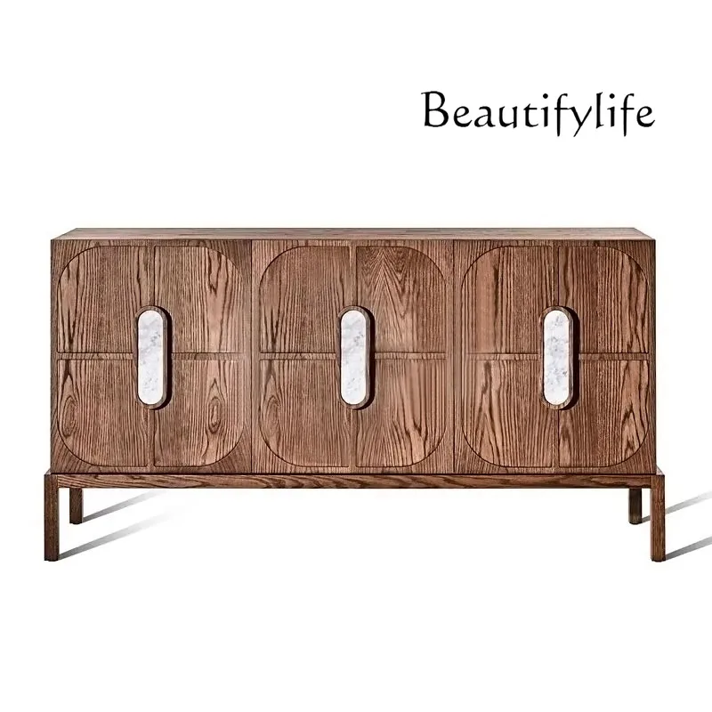 American country solid wood carving flower dining side cabinet French retro living room entrance storage cabinet
American country solid wood carving flower dining side cabinet French retro living room entrance storage cabinet