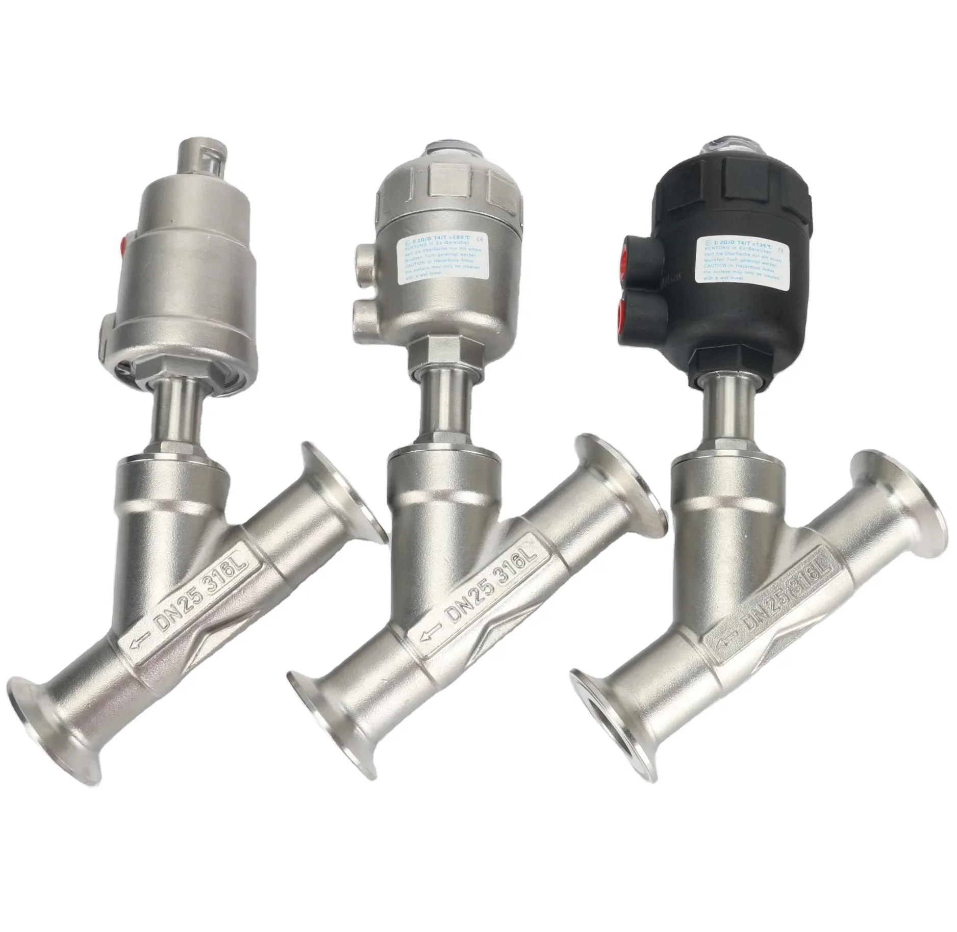 CNJS OEM Customizable 304 Stainless Steel Angle Seat Valve High Temperature Pneumatic Control Valve NPT/BSPT DN10~DN80 Water/Gas
CNJS OEM Customizable 304 Stainless Steel Angle Seat Valve High Temperature Pneumatic Control Valve NPT/BSPT DN10~DN80 Water/Gas