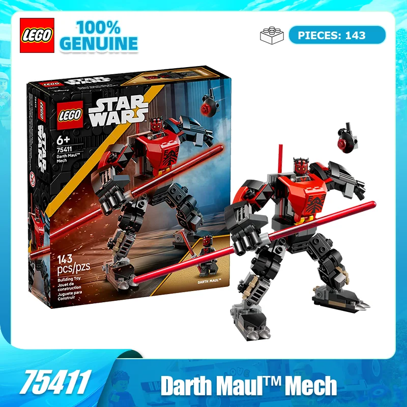 Строительные блоки Lego серии Star Wars 75411, истребитель Дарта Мола, детские строительные блоки-головоломки для мальчиков и девочек, игрушка в подарок
Строительные блоки Lego серии Star Wars 75411, истребитель Дарта Мола, детские строительные блоки-головоломки для мальчиков и девочек, игрушка в подарок