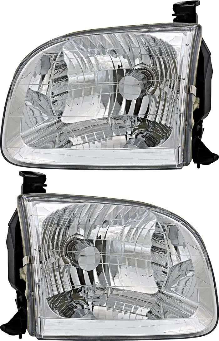 For Tundra 2000-2004/Toyota Sequoia 2001 2002 20003 2004 Headlights Lamps Set Halogen Driver and Passenger Side
For Tundra 2000-2004/Toyota Sequoia 2001 2002 20003 2004 Headlights Lamps Set Halogen Driver and Passenger Side