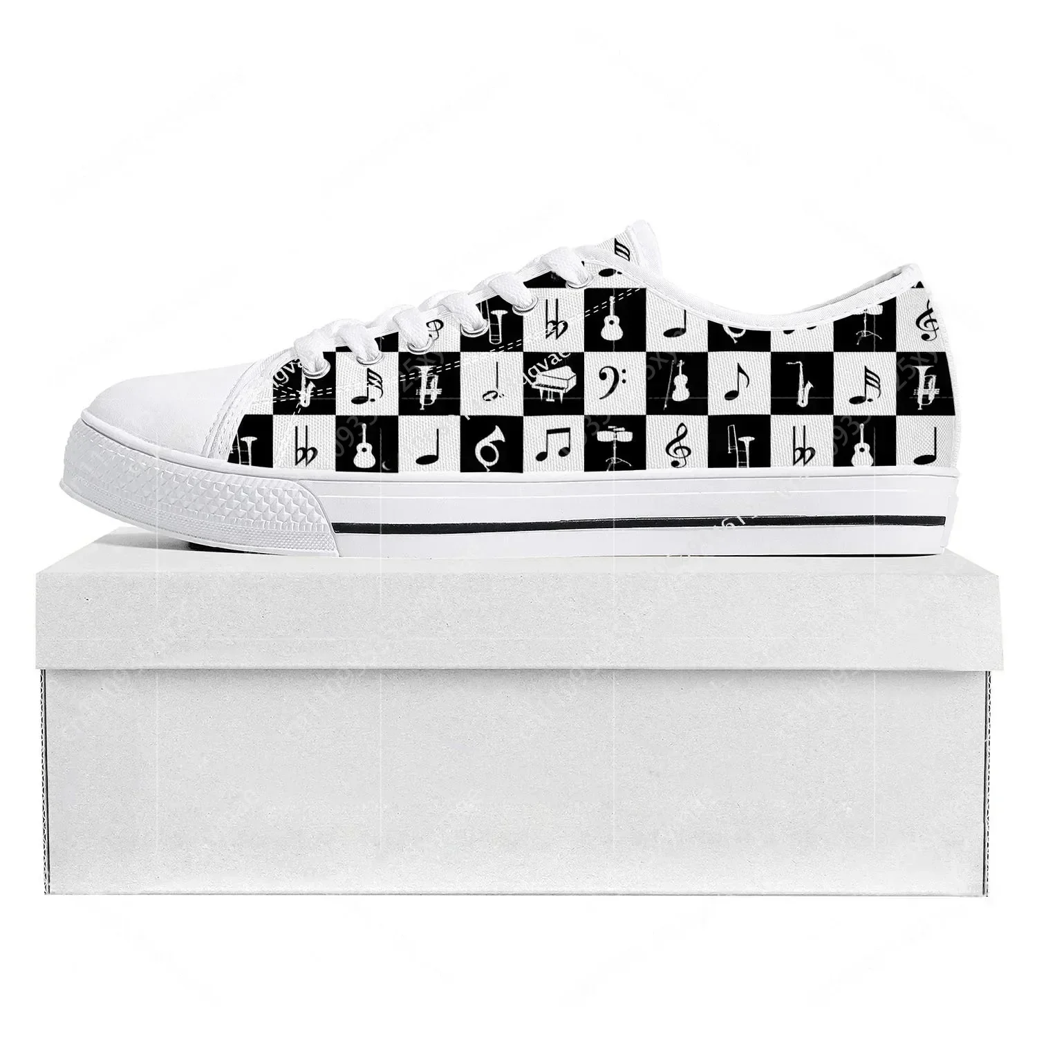 Musical Notes Cartoon Pattern Low Top High Quality Sneakers Mens Womens Teenager Canvas Sneaker Casual Couple Shoes Custom Shoe
Musical Notes Cartoon Pattern Low Top High Quality Sneakers Mens Womens Teenager Canvas Sneaker Casual Couple Shoes Custom Shoe