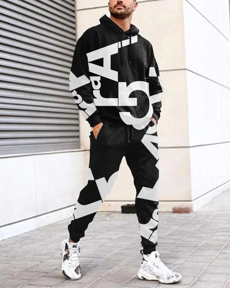 Fashion Men Hoodies Set Simple Style 3D Print Fashion Oversized Casual Tracksuit Male Autumn Clothing Outdoor Streetwear Outfit
Fashion Men Hoodies Set Simple Style 3D Print Fashion Oversized Casual Tracksuit Male Autumn Clothing Outdoor Streetwear Outfit