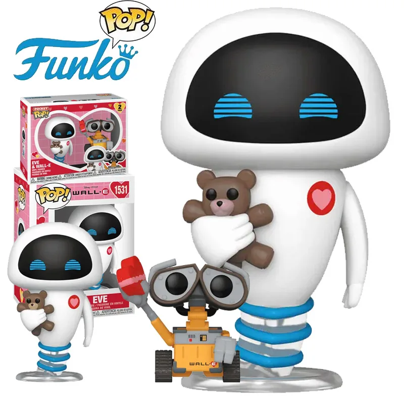 Funko Pop Original Model EVE \ WALL-E Anime Figure Statue Model Toys Collectibles Gifts for Child Festival
Funko Pop Original Model EVE \ WALL-E Anime Figure Statue Model Toys Collectibles Gifts for Child Festival