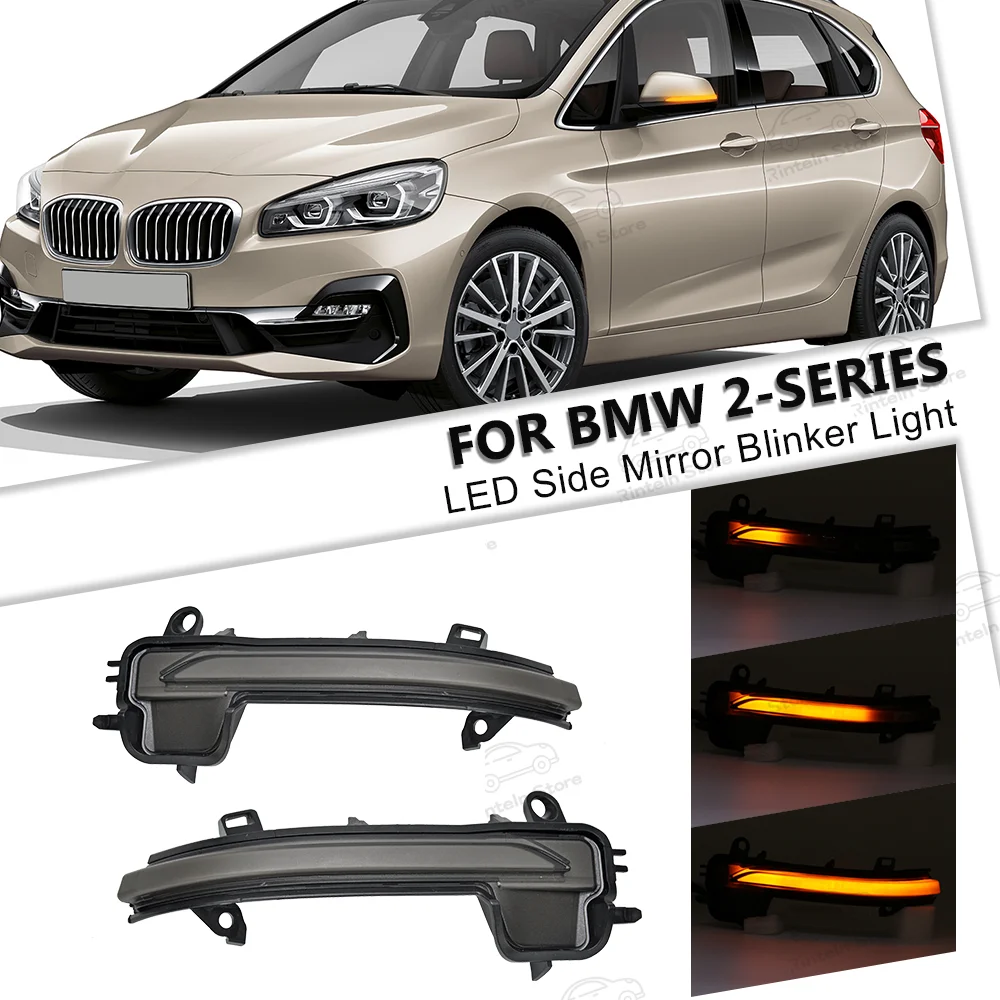 2pcs LED Side Mirror Blinker Light For BMW 2-Series F45 F46 X1 F48 2014 2015 2016 2017 2018 Dynamic Turn Signal Lamp
2pcs LED Side Mirror Blinker Light For BMW 2-Series F45 F46 X1 F48 2014 2015 2016 2017 2018 Dynamic Turn Signal Lamp