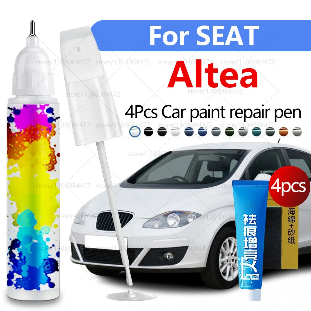 Ручка для ремонта автомобильной краски для 2004-2015 SEAT Altea, аксессуары для ремонта царапин, 4 шт., синий, красный, серебристый, белый, черный, серый, бежевый
Ручка для ремонта автомобильной краски для 2004-2015 SEAT Altea, аксессуары для ремонта царапин, 4 шт., синий, красный, серебристый, белый, черный, серый, бежевый