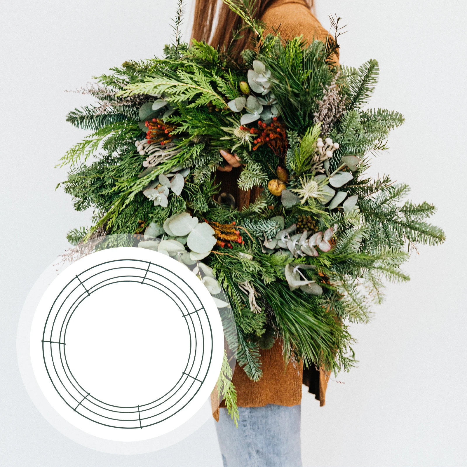 2pcs Iron Hanging Home Wreath Frame Loop Decorative Loop 30cm Green DIY Frame Home Diy Decor Decor Balcony Garden Party
2pcs Iron Hanging Home Wreath Frame Loop Decorative Loop 30cm Green DIY Frame Home Diy Decor Decor Balcony Garden Party