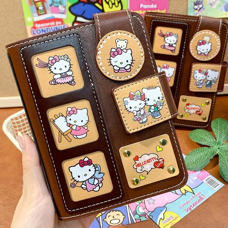 Hello Kitty A7 Genuine Leather Notebook Refillable Diary Planner Kawaii Portable Travel Journal with Stickers Gift for Girls
Hello Kitty A7 Genuine Leather Notebook Refillable Diary Planner Kawaii Portable Travel Journal with Stickers Gift for Girls