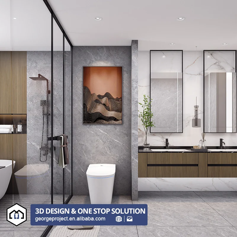 Комплект мебели для ванной комнаты Argentina Project: тумба с одной раковиной, мраморной столешницей и зеркалом для отелей
Комплект мебели для ванной комнаты Argentina Project: тумба с одной раковиной, мраморной столешницей и зеркалом для отелей