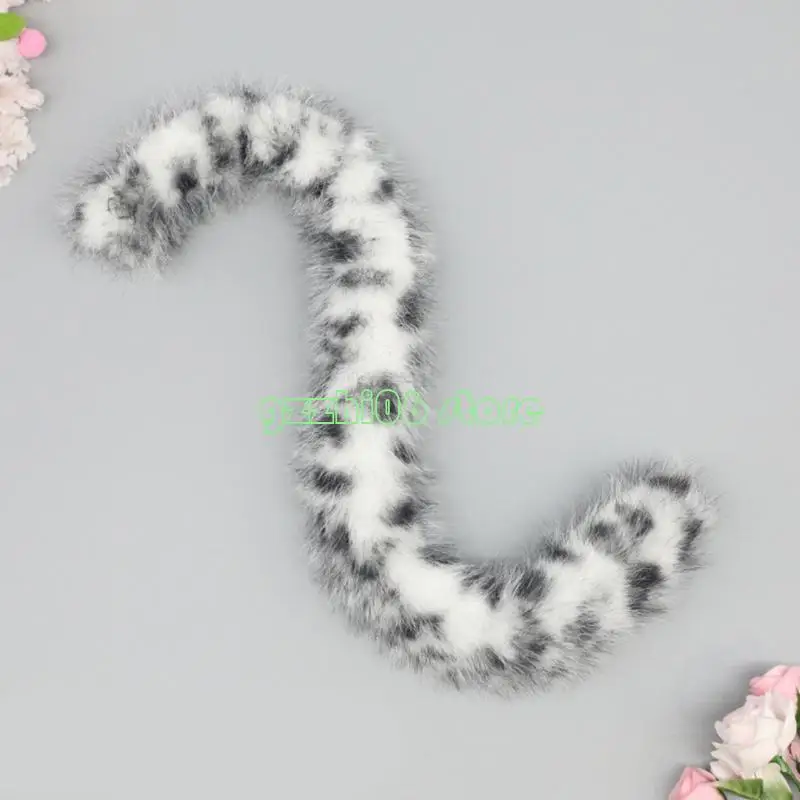 T5UF Electric Foxes Cats Tail Faux Furs Cats Tail Halloween Animal Cosplay Costume
T5UF Electric Foxes Cats Tail Faux Furs Cats Tail Halloween Animal Cosplay Costume
