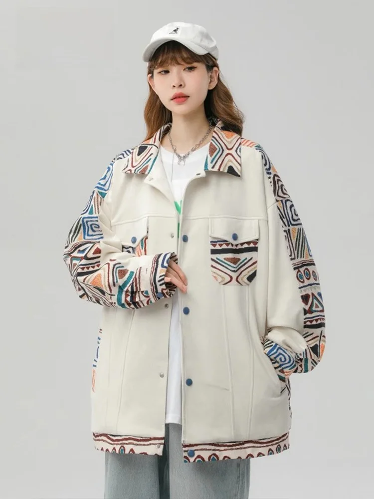 Wassup Fight Vintage Jaet irt Sle Этнический тренд Верхняя одежда с индийским принтом для пар Весна Осень Зима Свободная длинная одежда...
Wassup Fight Vintage Jaet irt Sle Этнический тренд Верхняя одежда с индийским принтом для пар Весна Осень Зима Свободная длинная одежда...