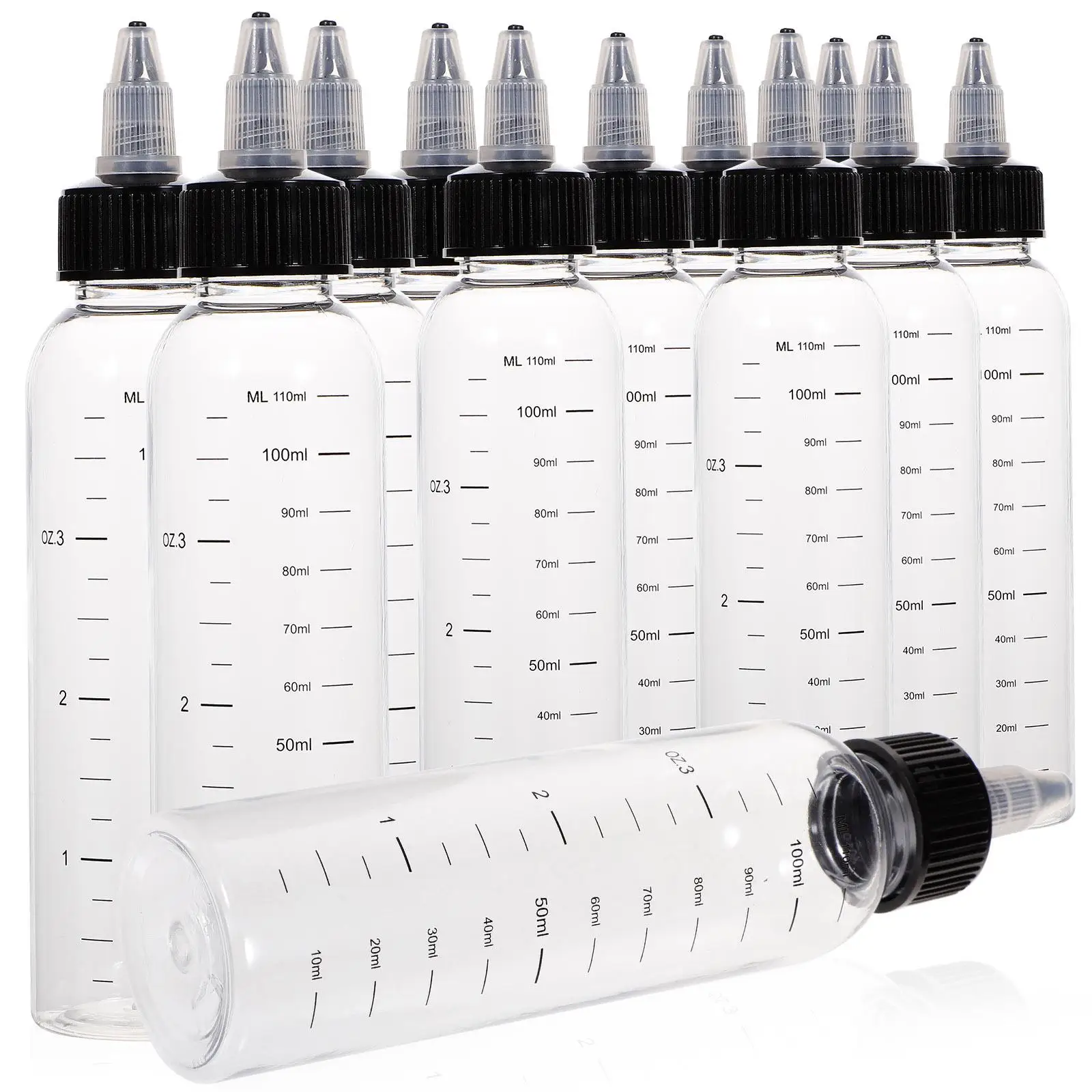 12 Pcs Condiment Squeeze Bottle Transparent Pointed-mouth Portable Liquid Dispensing Travel Bottles
12 Pcs Condiment Squeeze Bottle Transparent Pointed-mouth Portable Liquid Dispensing Travel Bottles