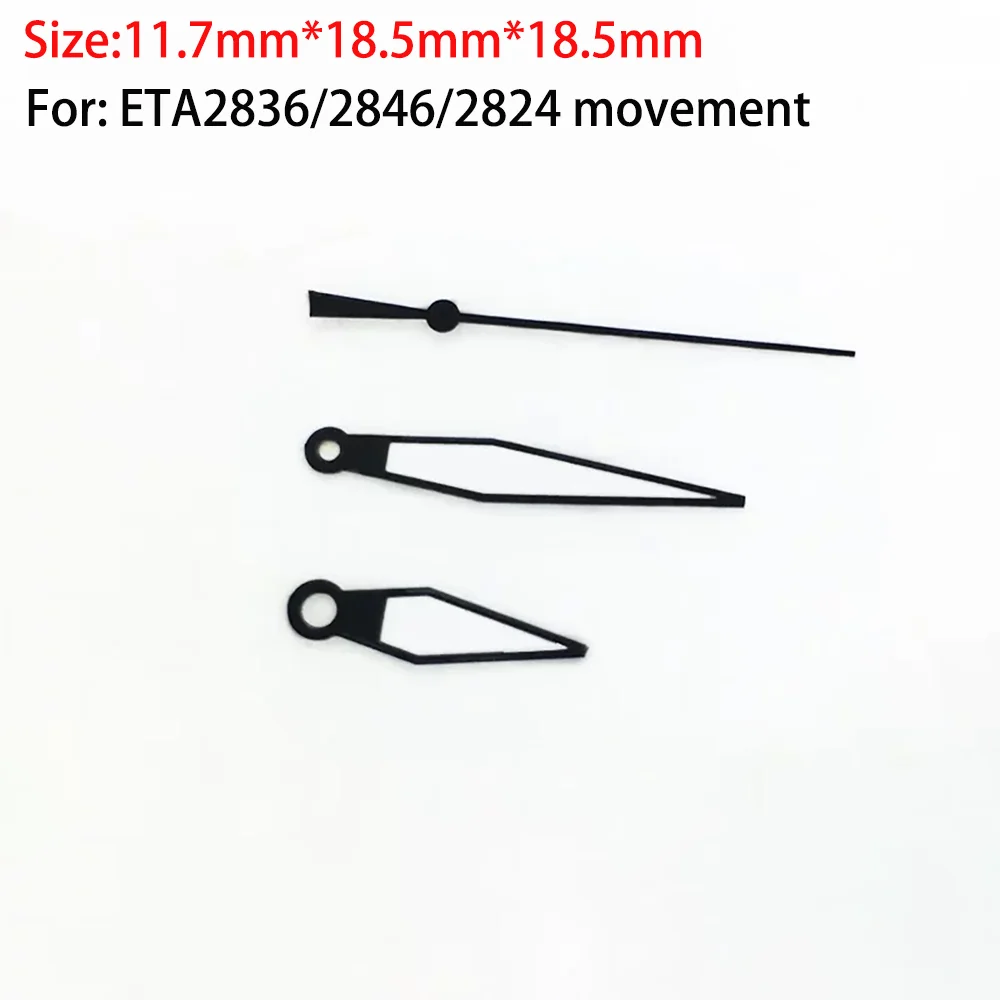 Watch Accessories Hour, Minute, Seconds Three-hands With Green Luminous Suitable for ETA2836/2846/2824 Movement
Watch Accessories Hour, Minute, Seconds Three-hands With Green Luminous Suitable for ETA2836/2846/2824 Movement