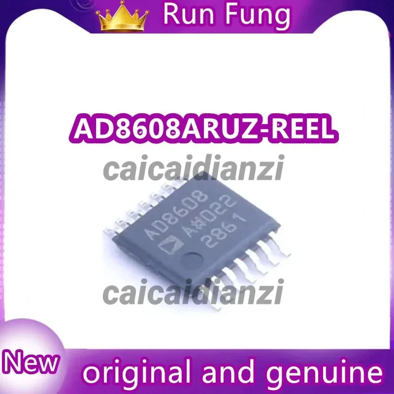 AD8608ARUZ-REEL AD8608ARUZ CMOS усилитель 4-х контурный рельсовый 14-TSSOP, 5 шт./партия, новый оригинальный
AD8608ARUZ-REEL AD8608ARUZ CMOS усилитель 4-х контурный рельсовый 14-TSSOP, 5 шт./партия, новый оригинальный