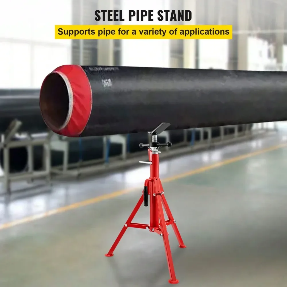 Head Pipe Stand 1 8 12 Capacity,Adjustable Height 20 52,Pipe Jack Stands 2500 Lb. Load Capacity,Portable Folding Pipe Stands, C
Head Pipe Stand 1 8 12 Capacity,Adjustable Height 20 52,Pipe Jack Stands 2500 Lb. Load Capacity,Portable Folding Pipe Stands, C