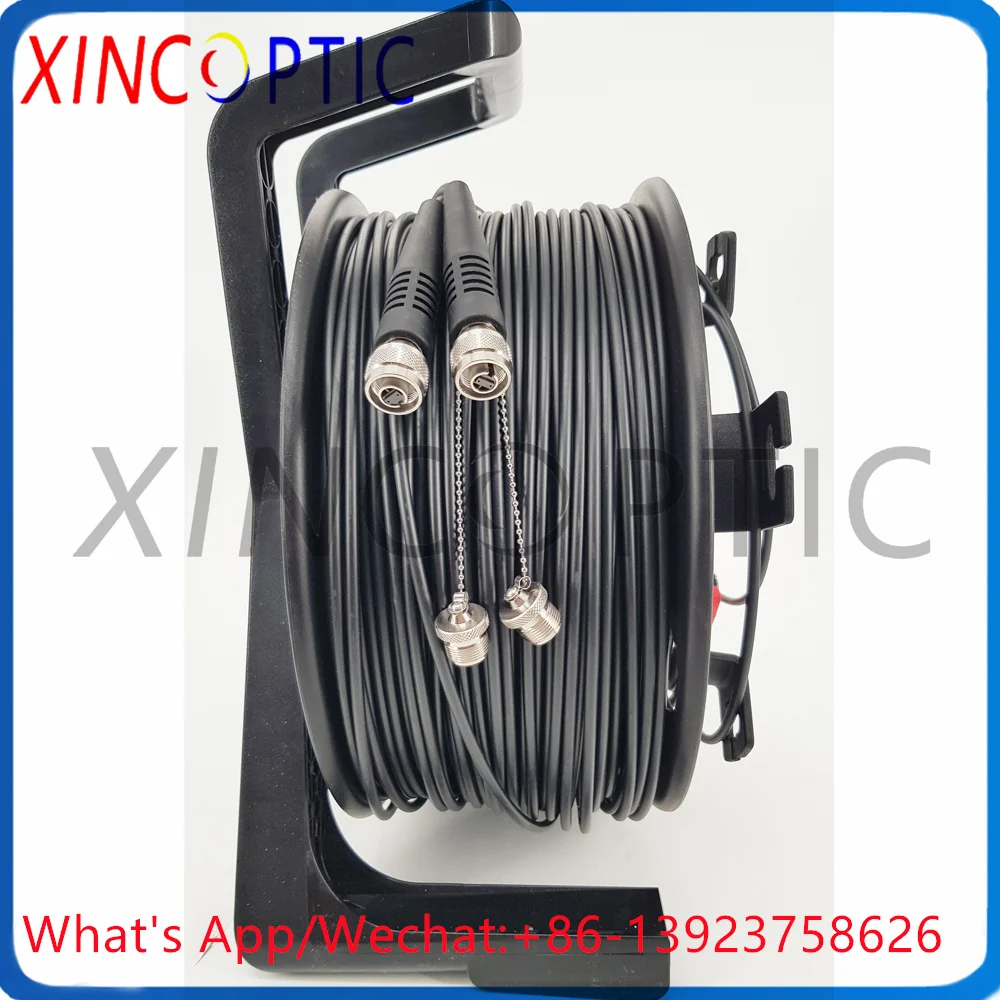 200M,MM,8C,OM4,5.0mm Armored Outdoor Cable,8Core ODCMPO Male Round Connector With PCD310 Coil and 2Pcs 8F ODC-MPO to LC Jumper
200M,MM,8C,OM4,5.0mm Armored Outdoor Cable,8Core ODCMPO Male Round Connector With PCD310 Coil and 2Pcs 8F ODC-MPO to LC Jumper